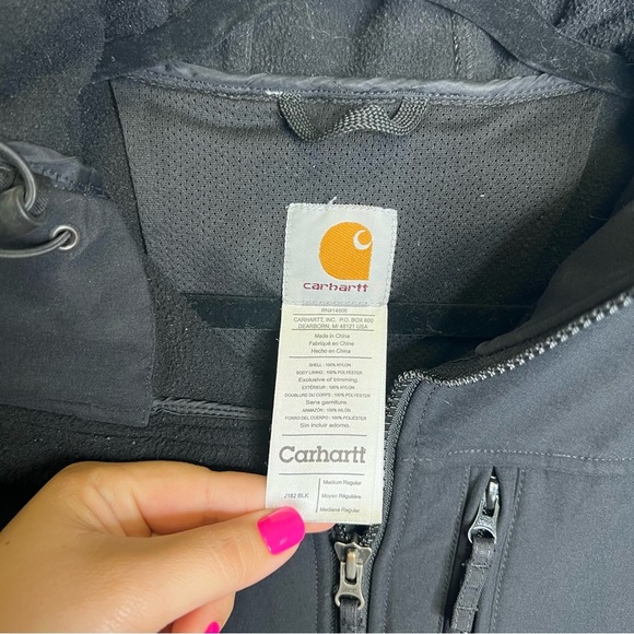 Carhartt | Unisex Men’s Black Coat Jacket Medium Quality - Picture 8 of 8